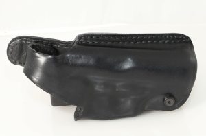 VEGA Holster, Black Leather, Three Uses Leather Belt Holster, Right Hand Bersa THUN 380/22