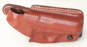 VEGA Holster, Tan Leather, Three Uses Leather Belt Holster, Right Hand Bersa THUN 380/22